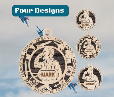 Air Force Formal and Field Ornaments