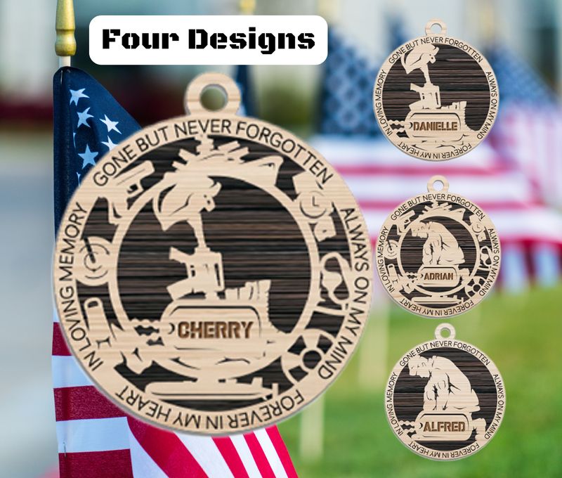 Navy Memorial Ornament