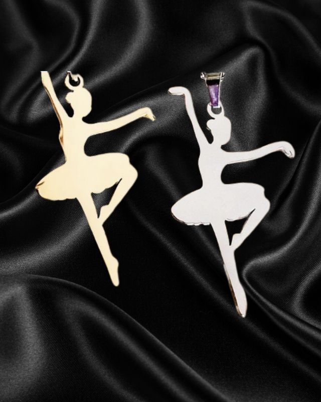 Ballerina Pendant Necklace – A Graceful Tribute to Dance
