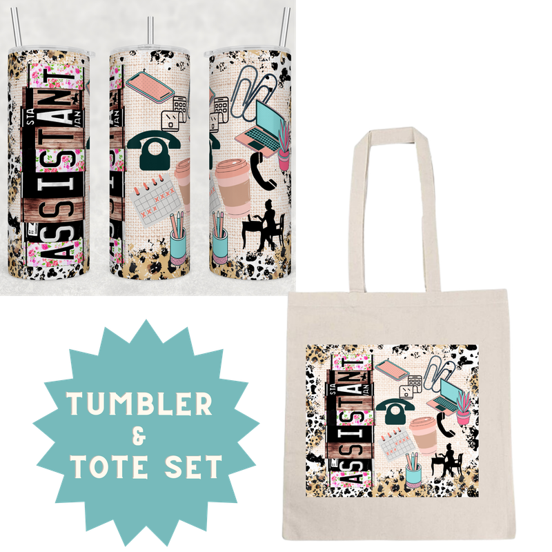 Assistant Tumbler &amp; Tote Set