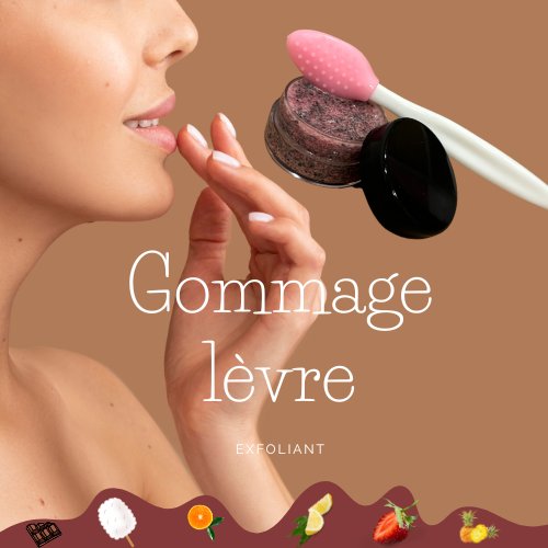 Gommage lèvres pret a partir