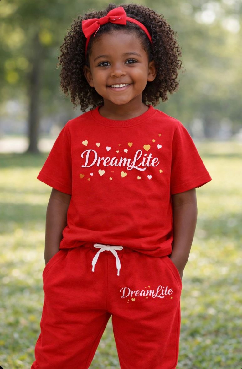 Girls DreamLite (Red) 2pcs Set