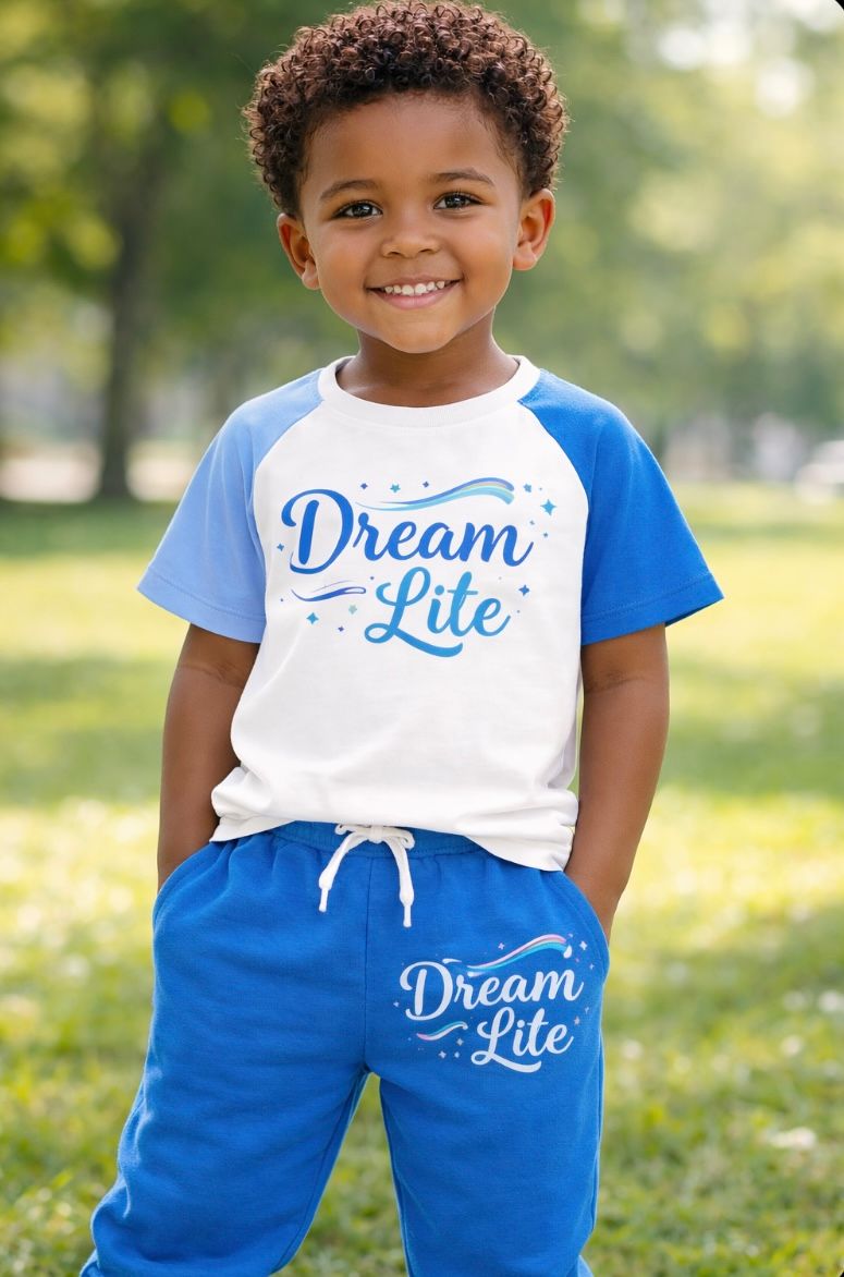 Boy DreamLite -Blue &amp; White - (2pcs) set
