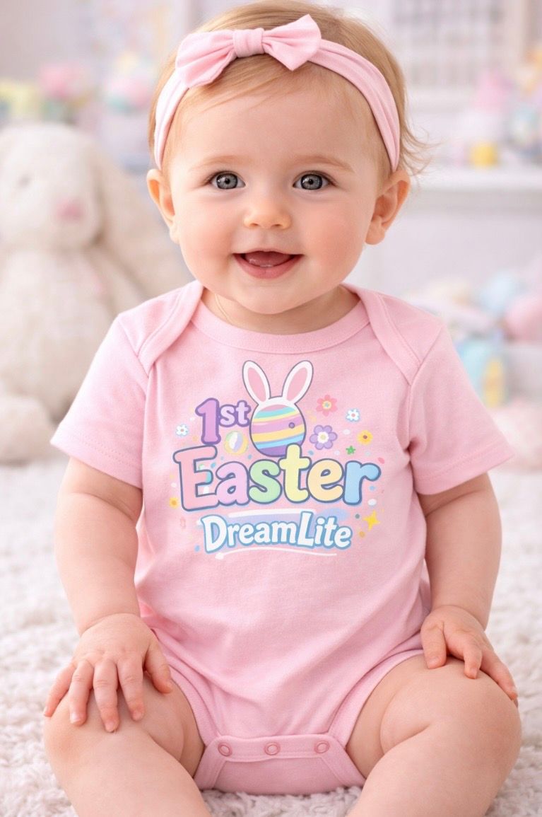 Baby 1st Easter DreamLite Onesie