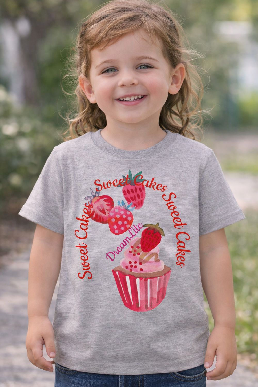 "Girls Sweet Cakes" DreamLite Tee