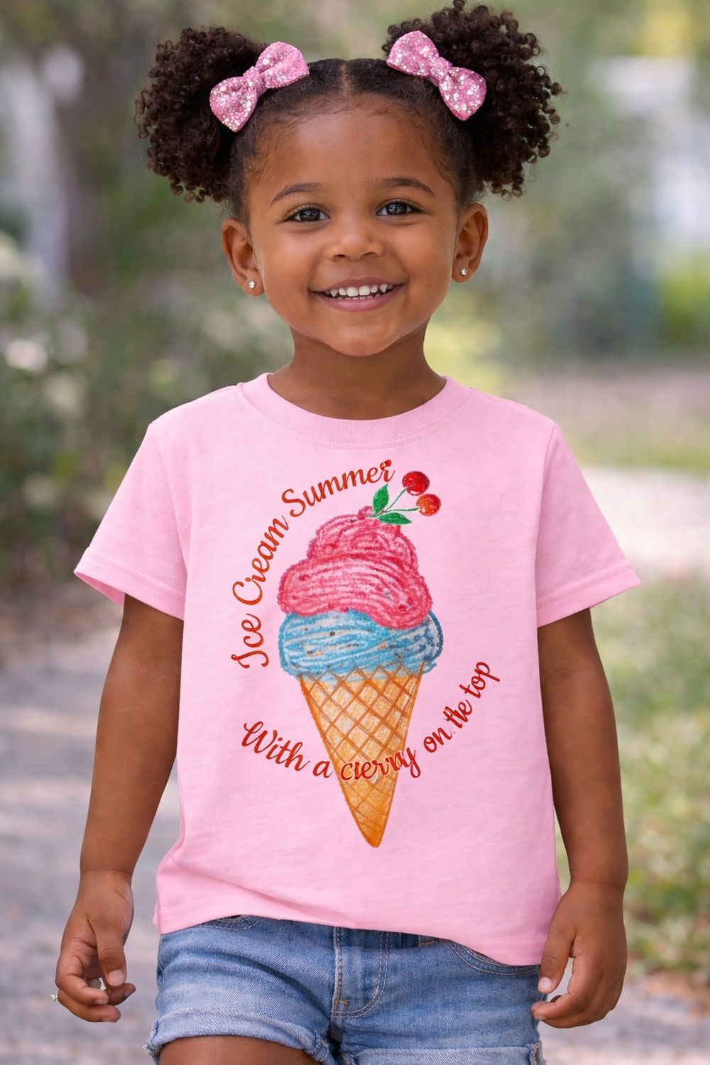"Ice Cream Summer" DreamLite Tee
