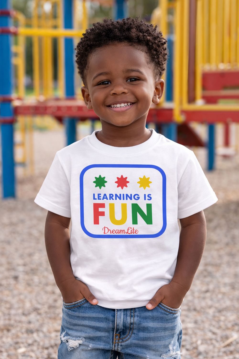 Boys "Learning is Fun" DreamLite Tee