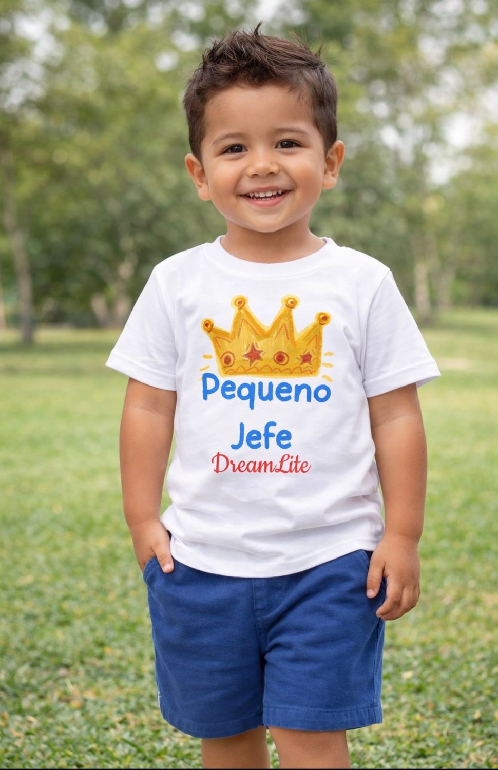 "Chico Pequeno Jefe" DreamLite (2Pcs) Short Set