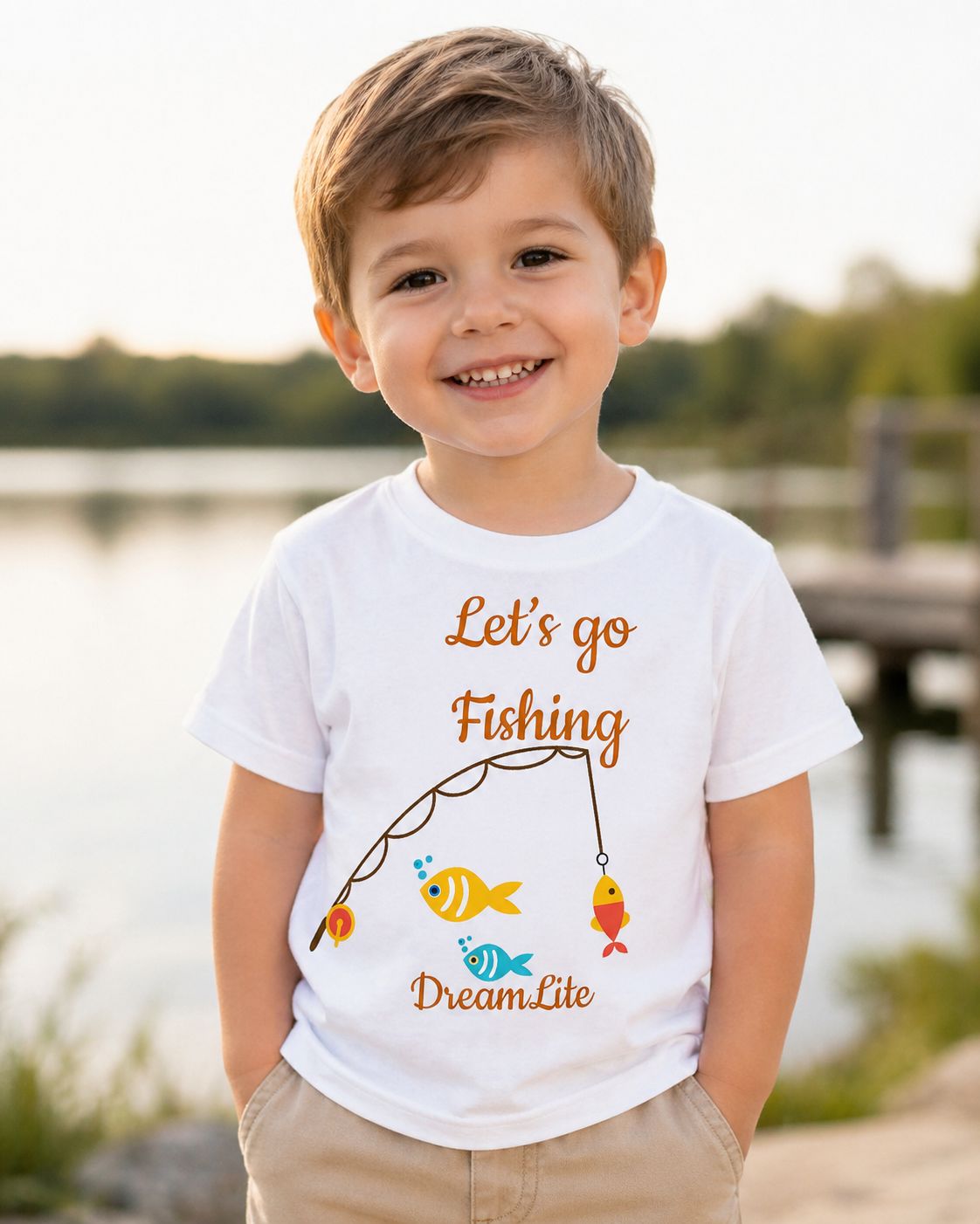 Let's Go Fishing DreamLite Tee