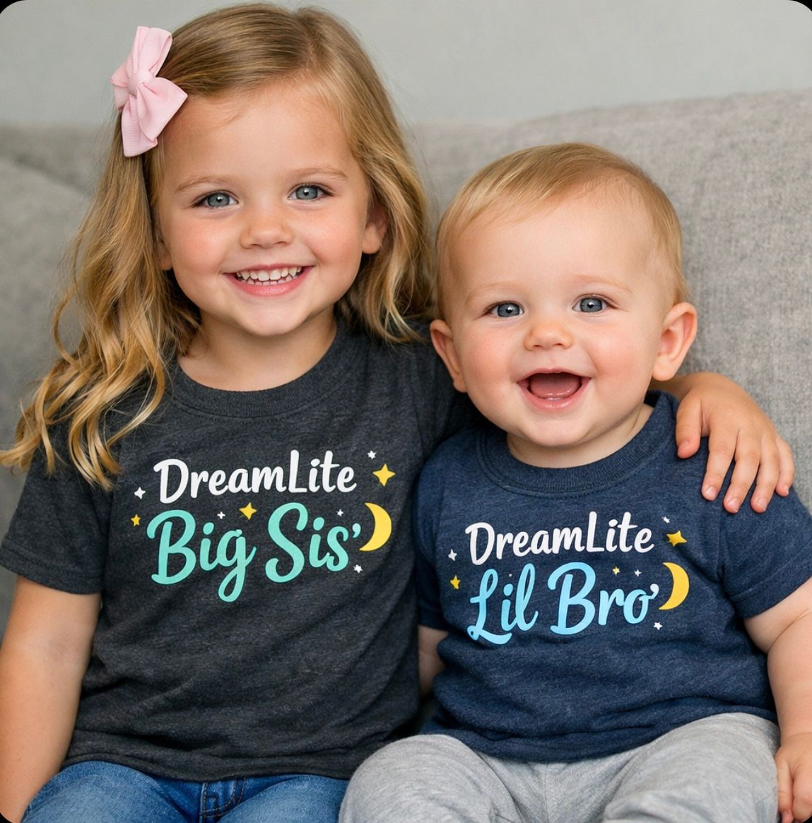 Big Sis/Lil Bro DreamLite Tee (Unisex)
