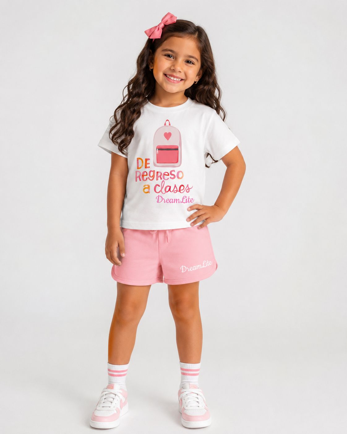 Girls- "De Regreso a classes" 2(Pcs) Outfit