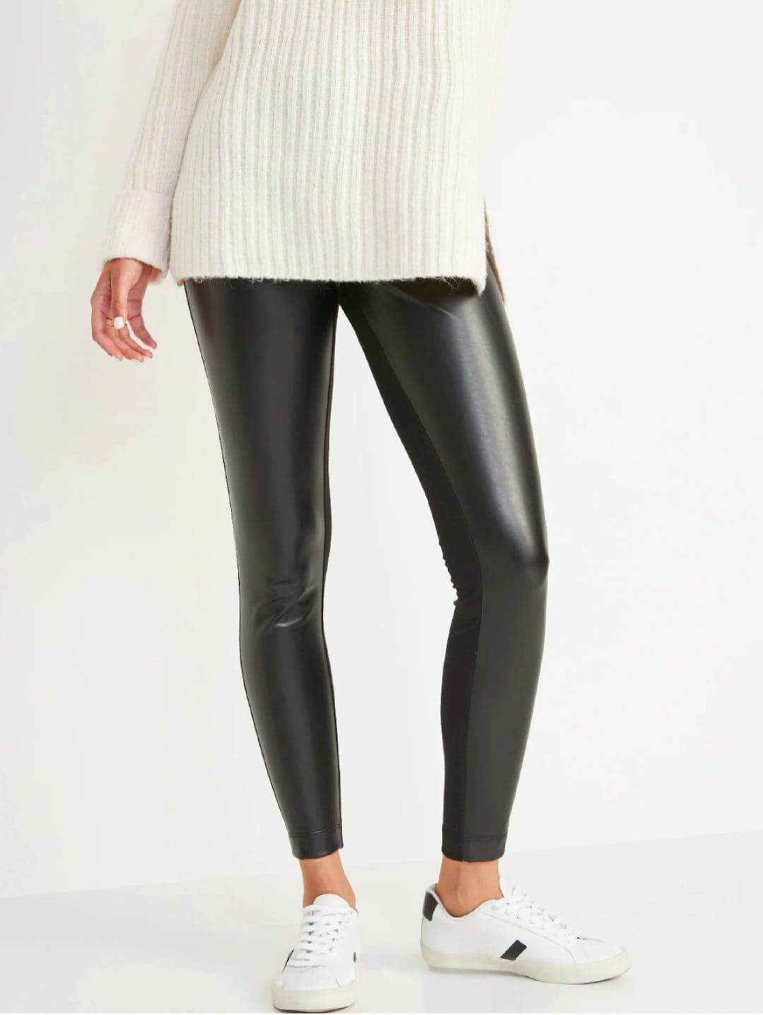 Leggings de cuero