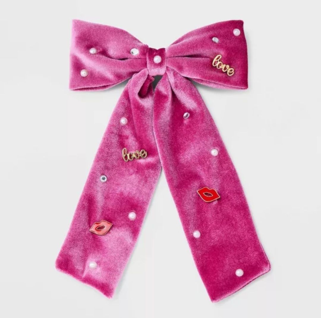 Hair Clip-Chongo Rosado