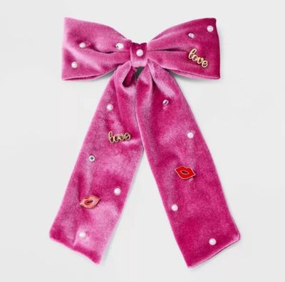 Hair Clip-Chongo Rosado