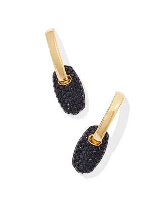 Bailey Black Crystal Earrings