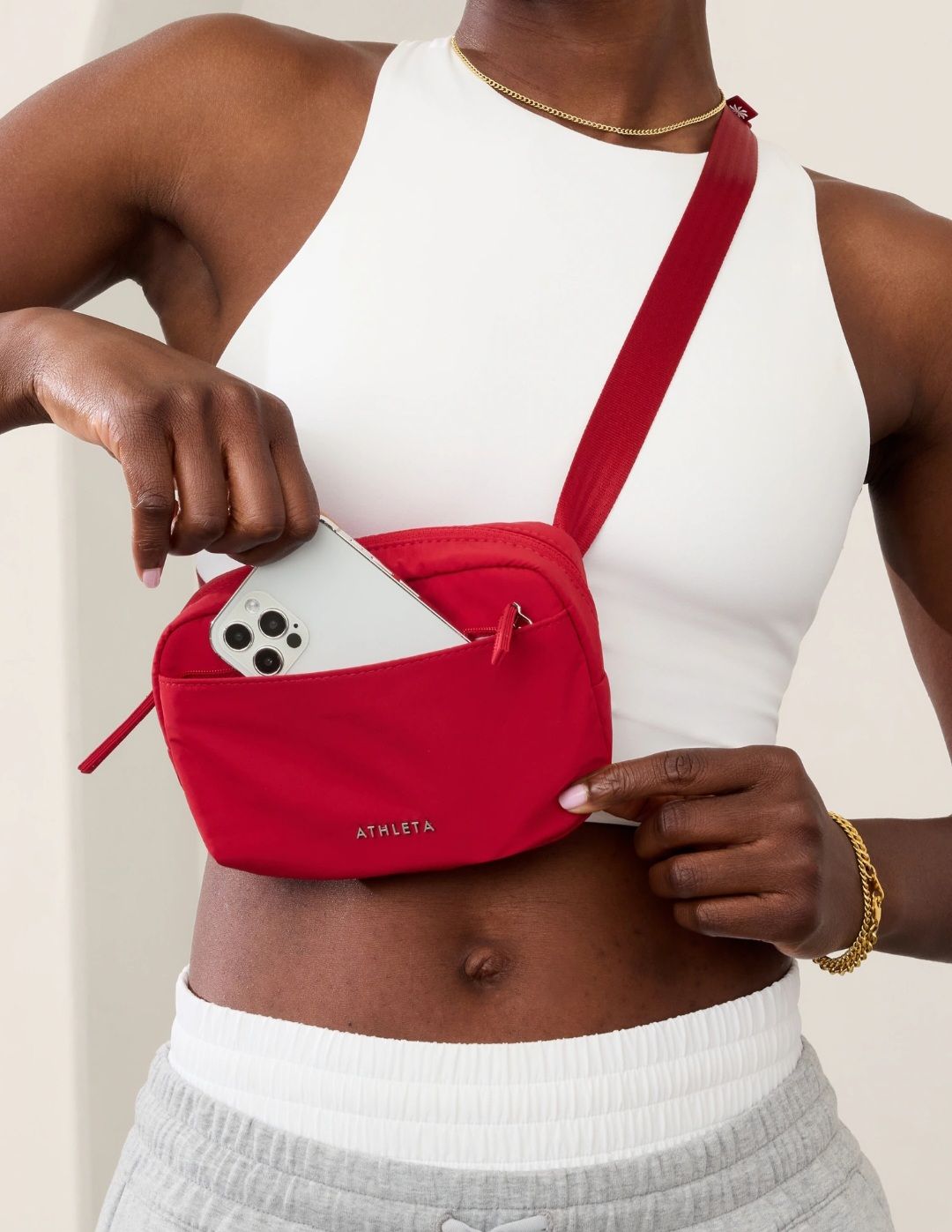 All About Belt Bag- Roja