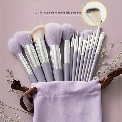 Green Makeup Brush set
