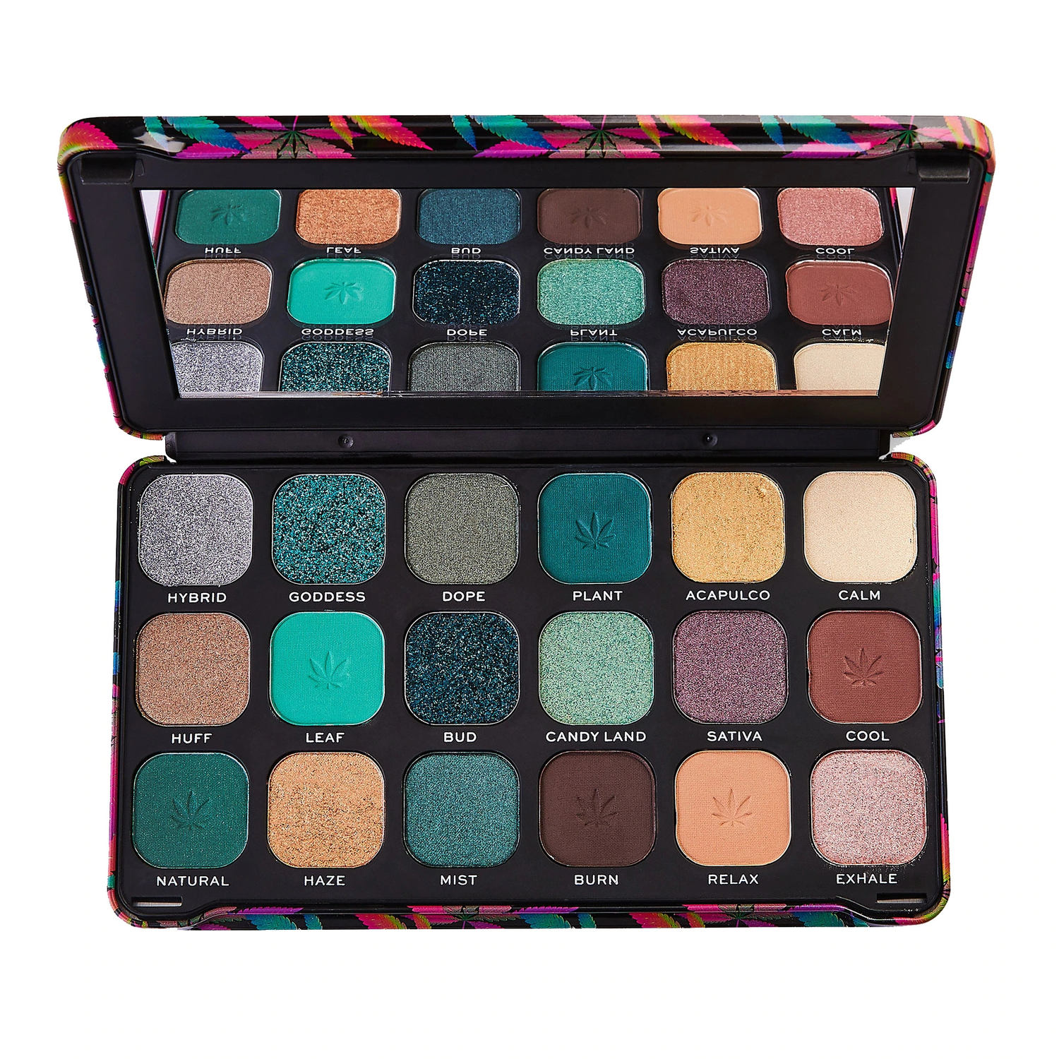 Makeup Revolution Makeup Revolution, Forever Flawless Dynamic Chilled, Eyeshadow Palette, 8 g For Women (5057566430586)