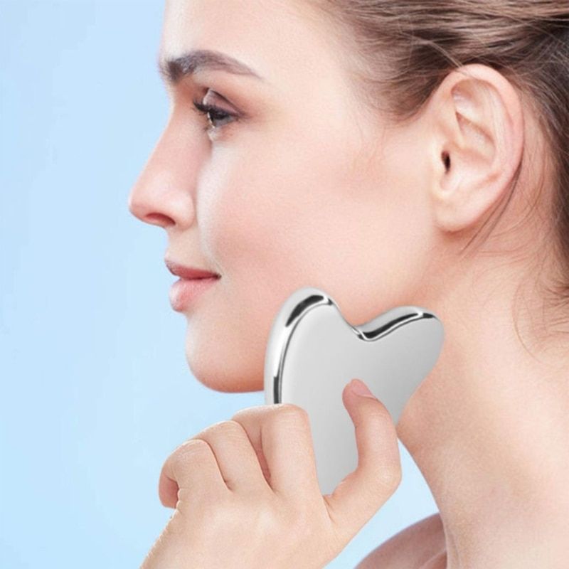 Stainless Steel Guasha Scraping Massage Scraper Face Massager