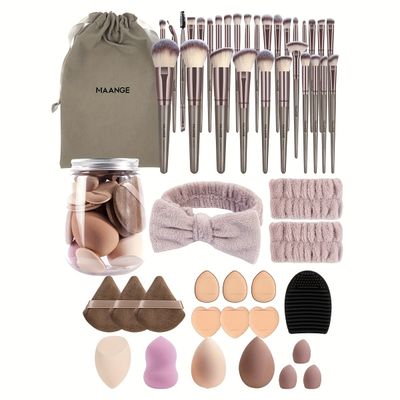 Pro Makeup Brush Set
