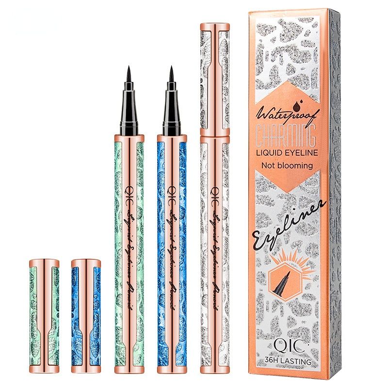Quick Dry Black Liquid Eyeliner Pencil No Blooming Waterproof Eye Liner