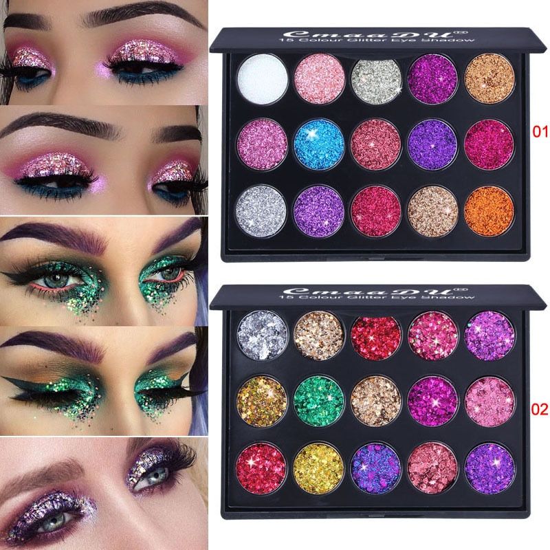 Glitter Eye Shadow Pallete Pigment Professional Eye Makeup Palette