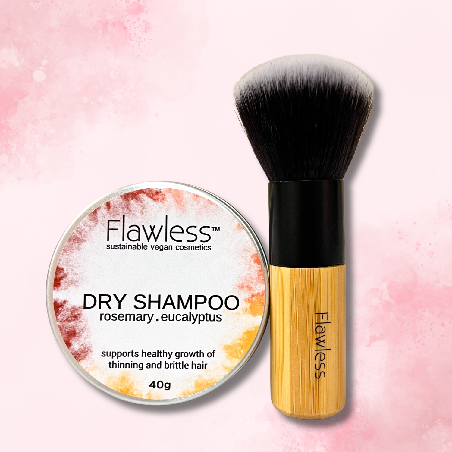 Dry Shampoo with Rosemary and Eucalyptus - for thinning/brittle hair
