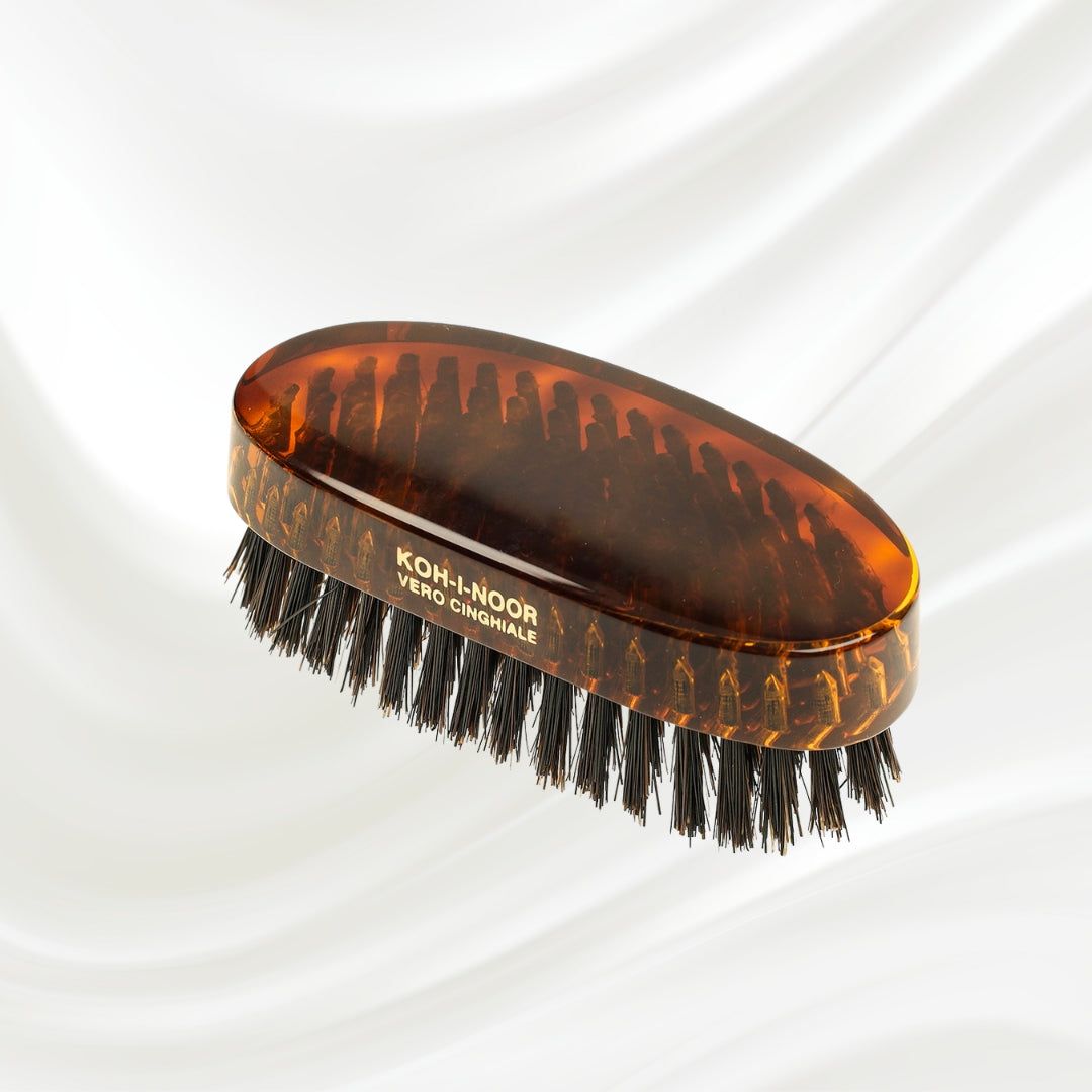 JASPÈ Military Hair Brush in Boar Bristle