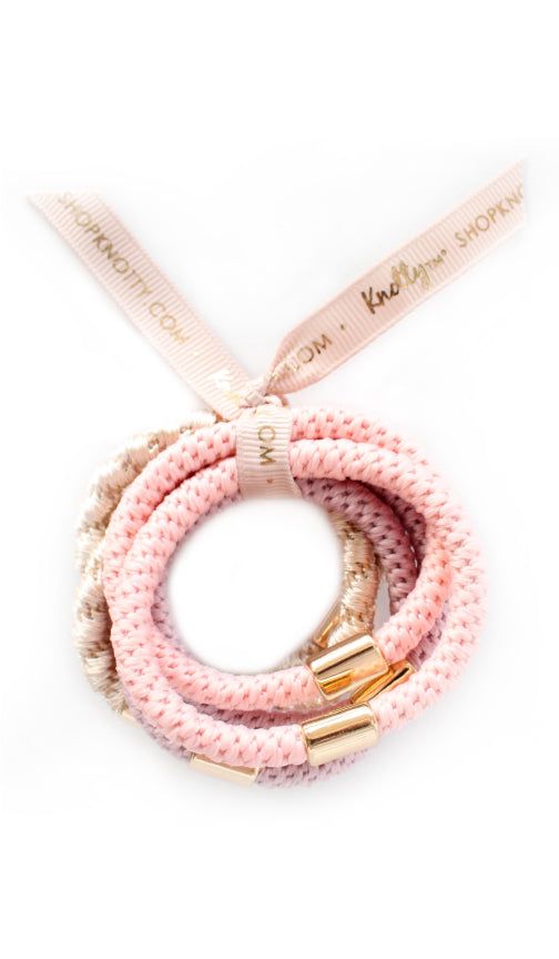 Luxe Hair Pony 6-Pack | Champagne Blush
