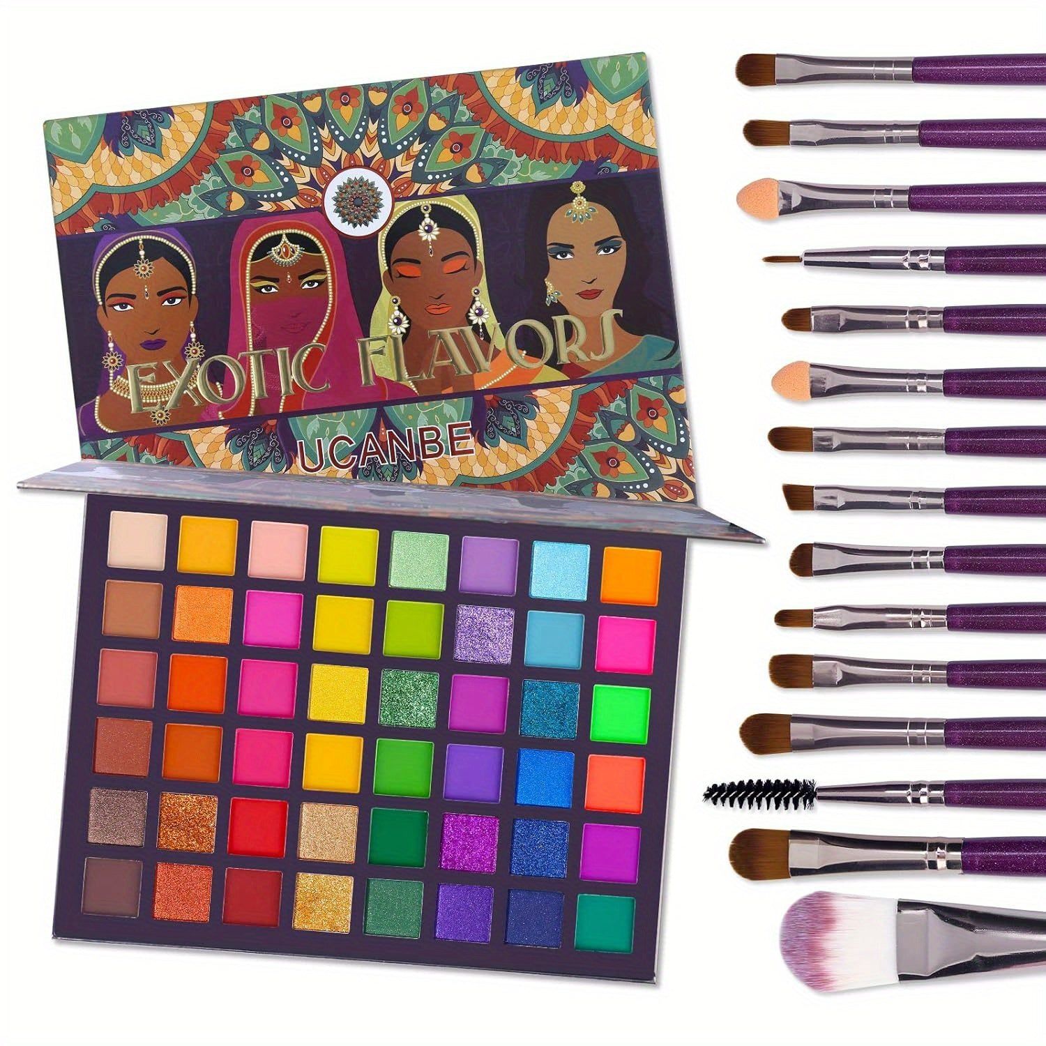 UCANBE Exotic Flavors Eyeshadow Palette