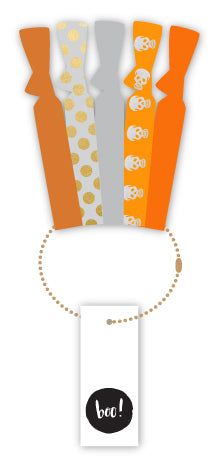 Boo! | Seasonal Hair Tie Collection