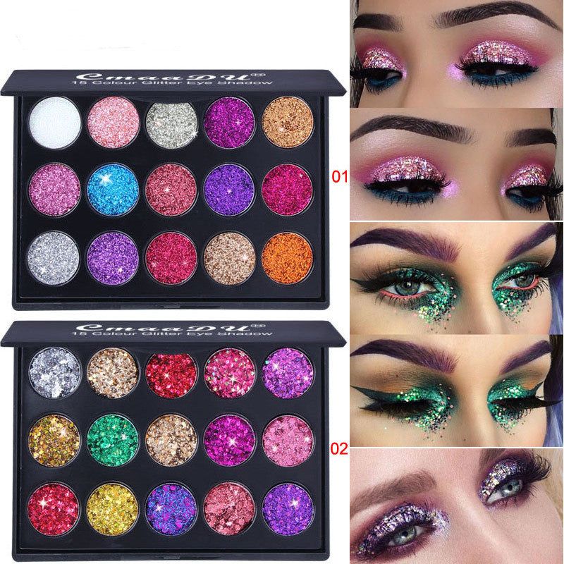 Diamond Sequin Eyeshadow Palette