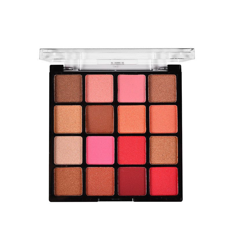Pearlescent 16-Color Eyeshadow Palette