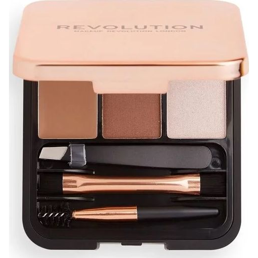 REVOLUTION Brow Sculpt Kit Brown 2.2 g (7376415)
