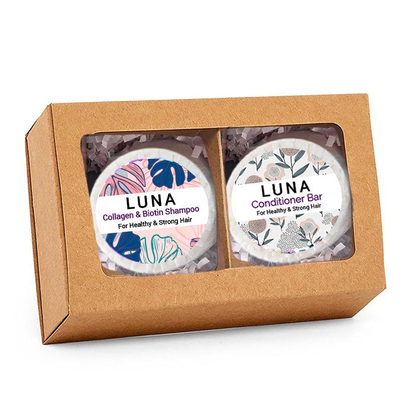 Luna Collagen &amp; Biotin Shampoo And Conditioner Set
