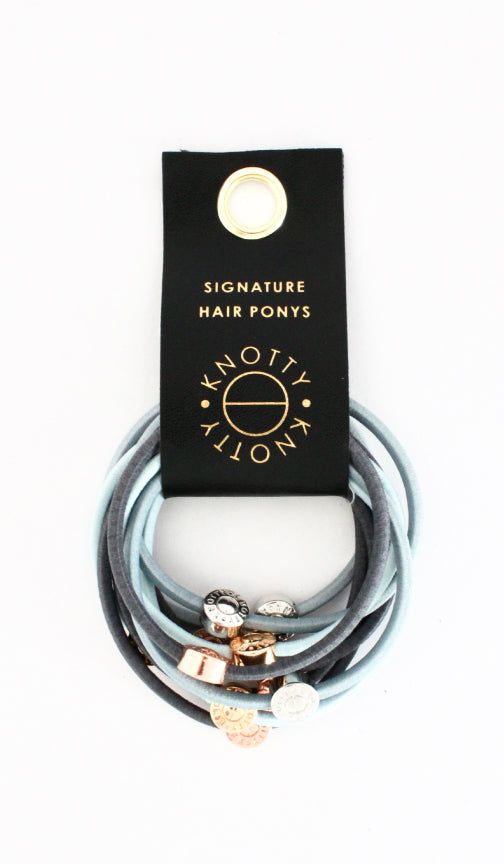 Signature Pony Set of 10 | Denim