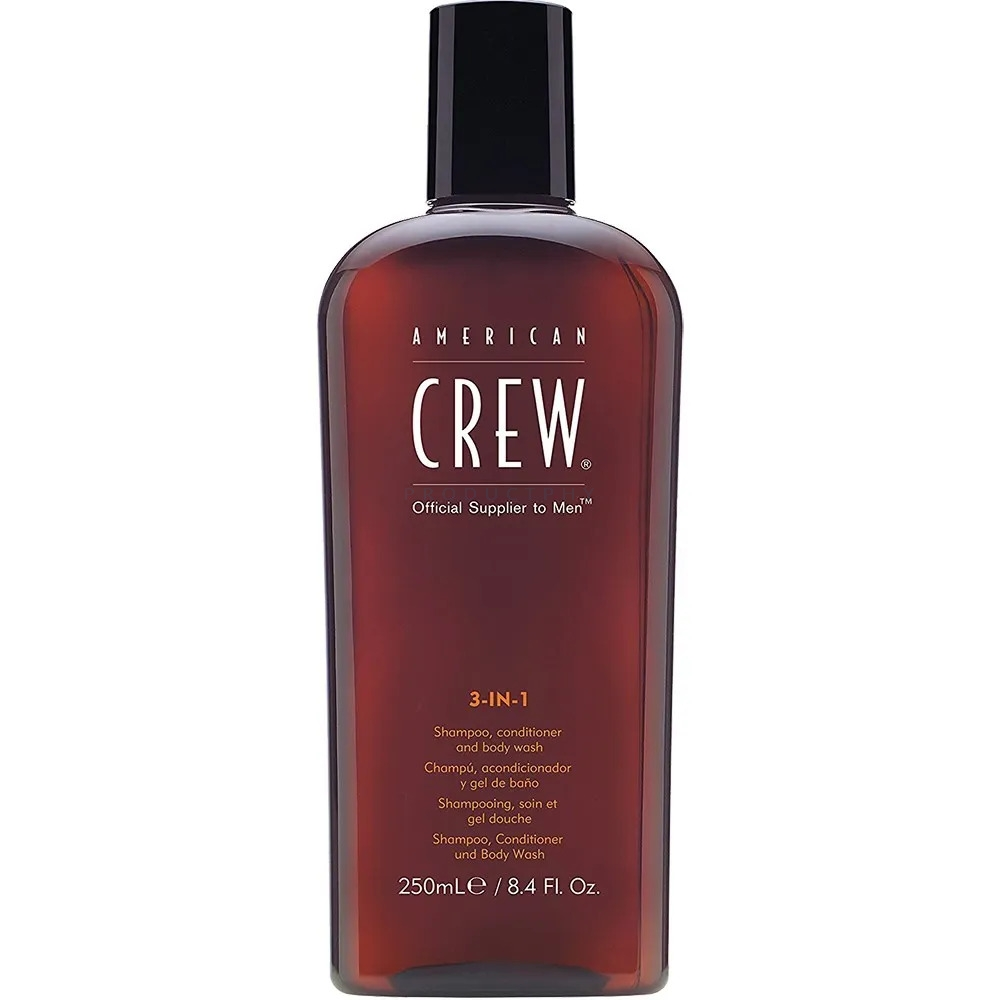 American Crew AMERICAN CREW_3in1 Shampoo Conditioner And Body Wash szmpon odżywka i żel do kąpieli 250ml (669316058220)