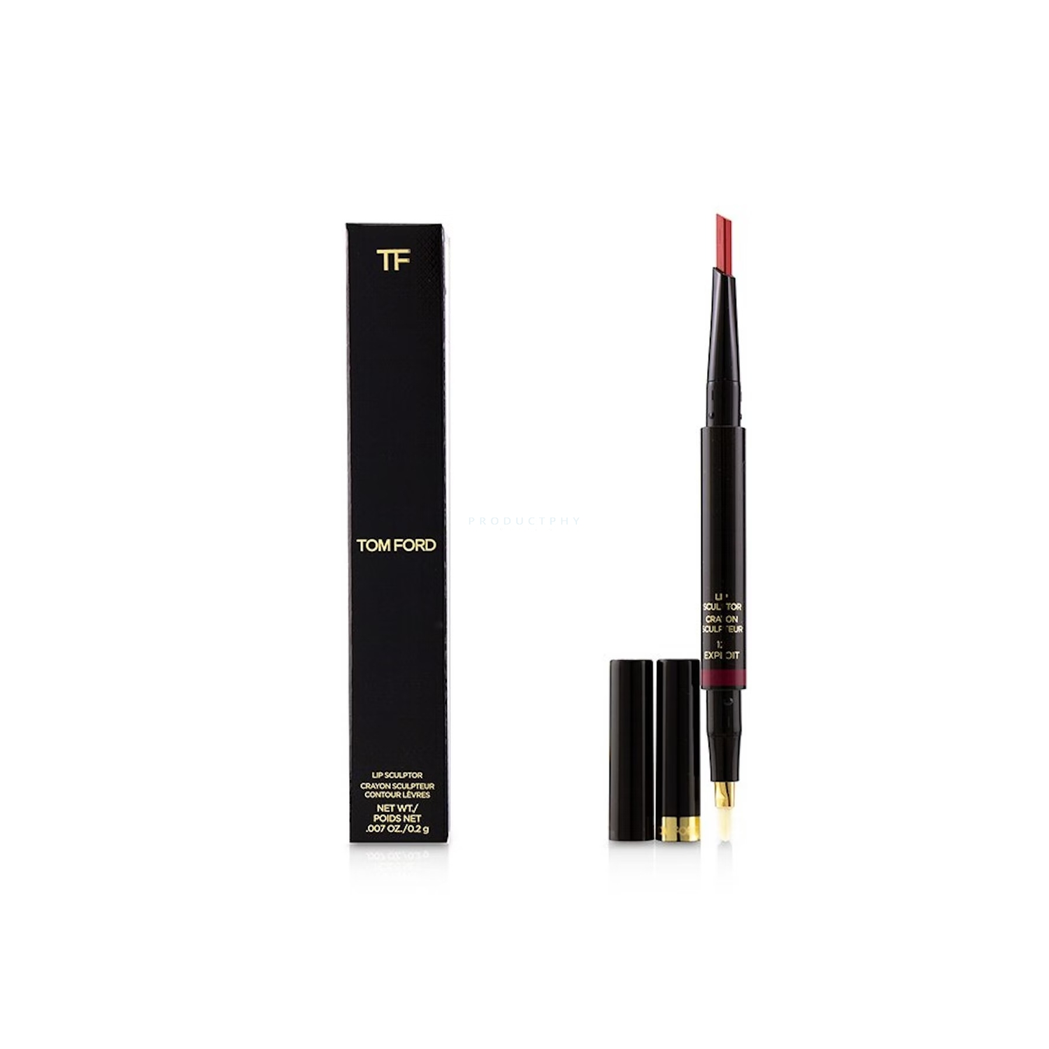 Tom Ford Tom Ford, Lip Sculptor, Double-Ended, Lip Liner, 12, Exploit, 0.2 g For Women (888066075268)