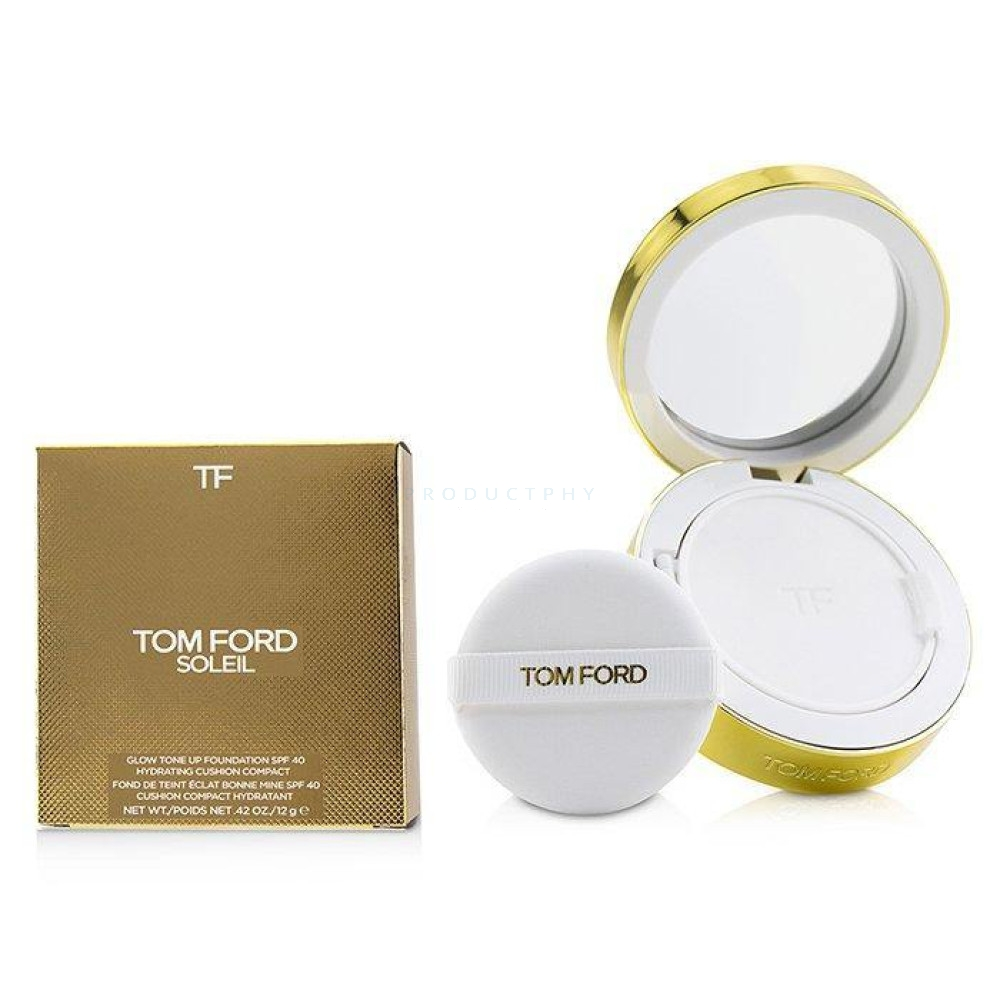Tom Ford Tom Ford, Soleil Glow Tone Up, Compact Foundation, 7.8, Warm Bronze, SPF 40, Refill, 12 g For Women (888066088602)