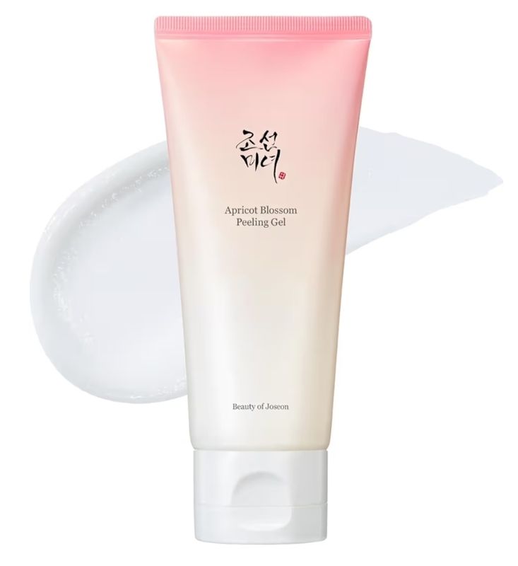 Beauty of Joseon Apricot Blossom Peeling Gel Soft Exfoliating Face and Body Scrub Dead Skin Cells Remover for All Skin Types, Korean Skincare for Men Women, 100ml, 3.38 fl.oz