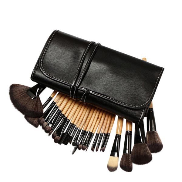 Vegan 24-piece makeup brush set
