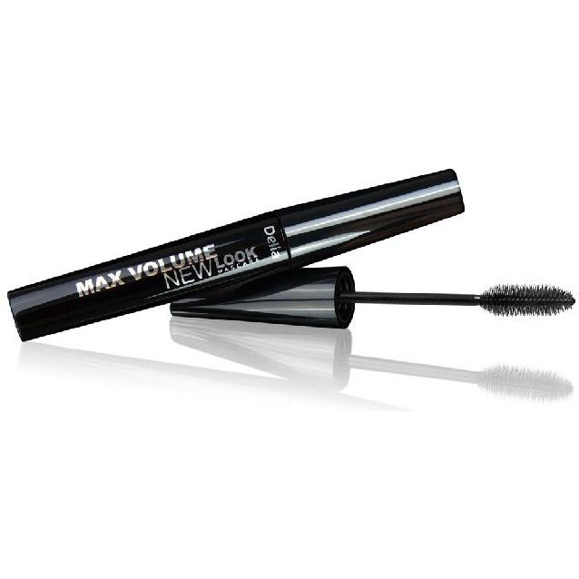 Delia Cosmetics New Look Tusz do rzęs Max Volume czarny (711887)