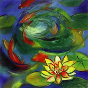 Feng Shui and Flower paintings