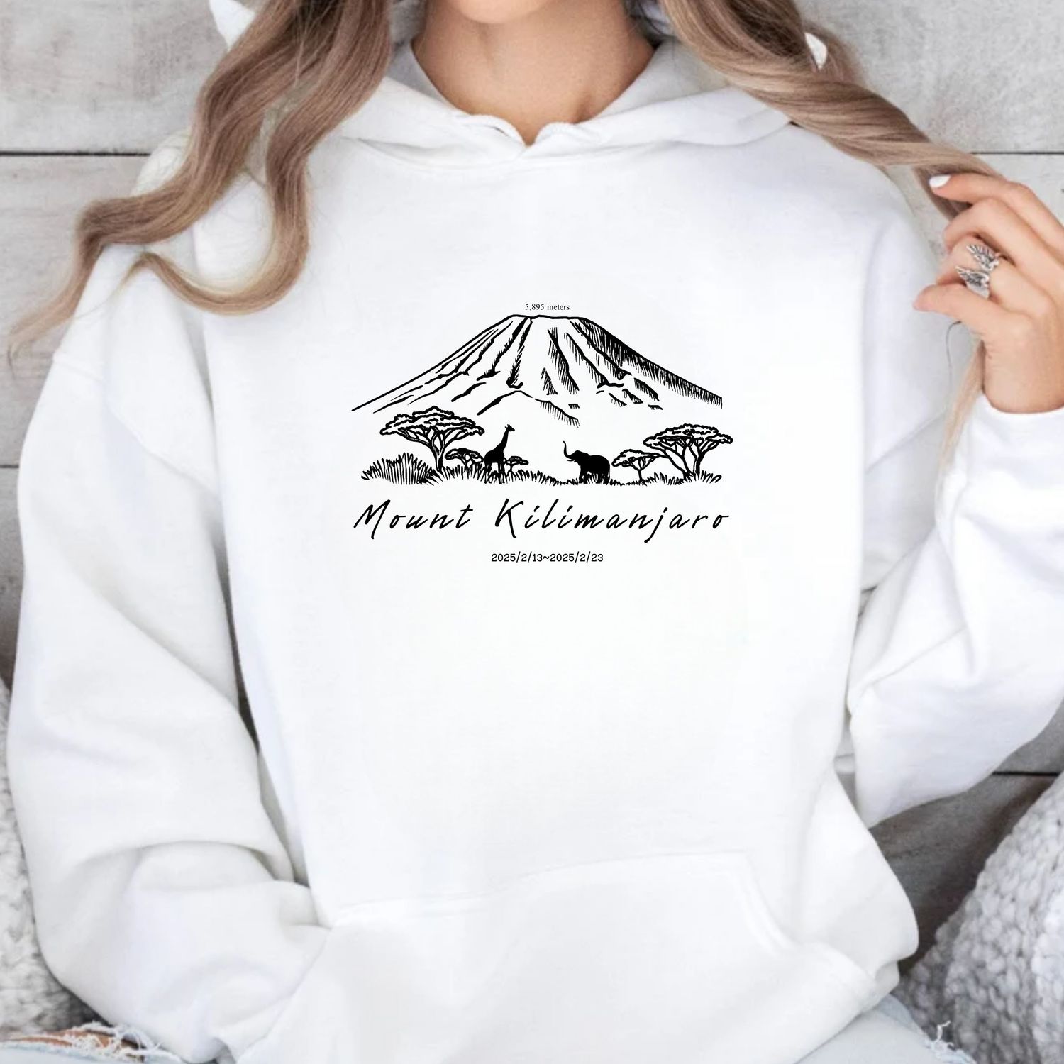 Mount Kilimanjaro Unisex Hoodie