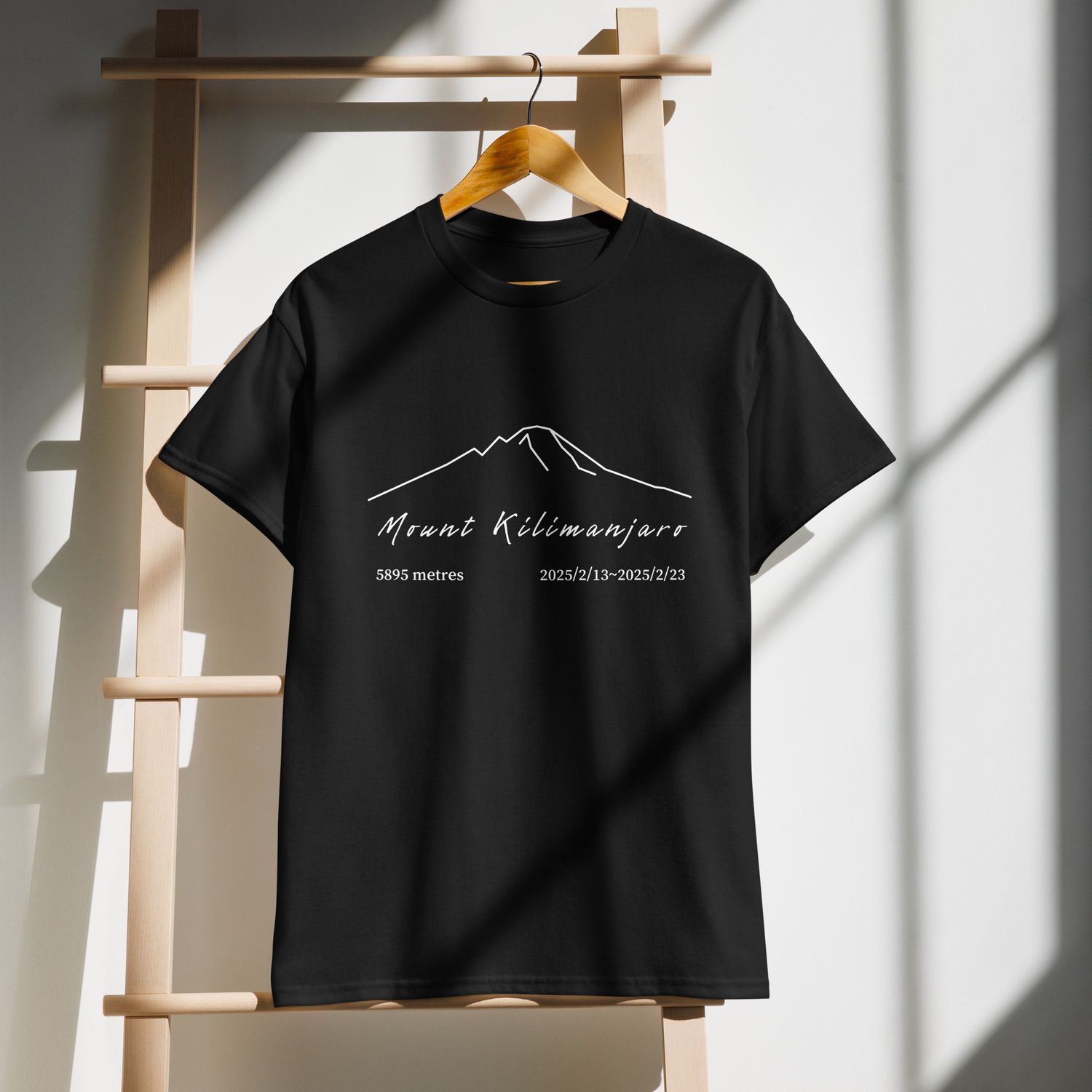 Mount Kilimanjaro Unisex Sports t-shirt