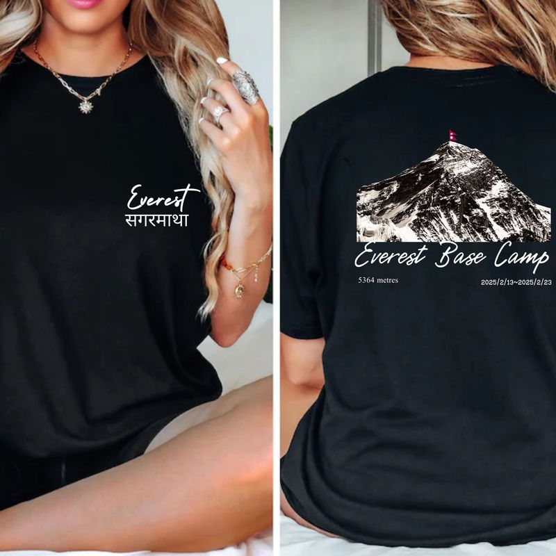 Everest Base Camp Range Unisex Sports t-shirt