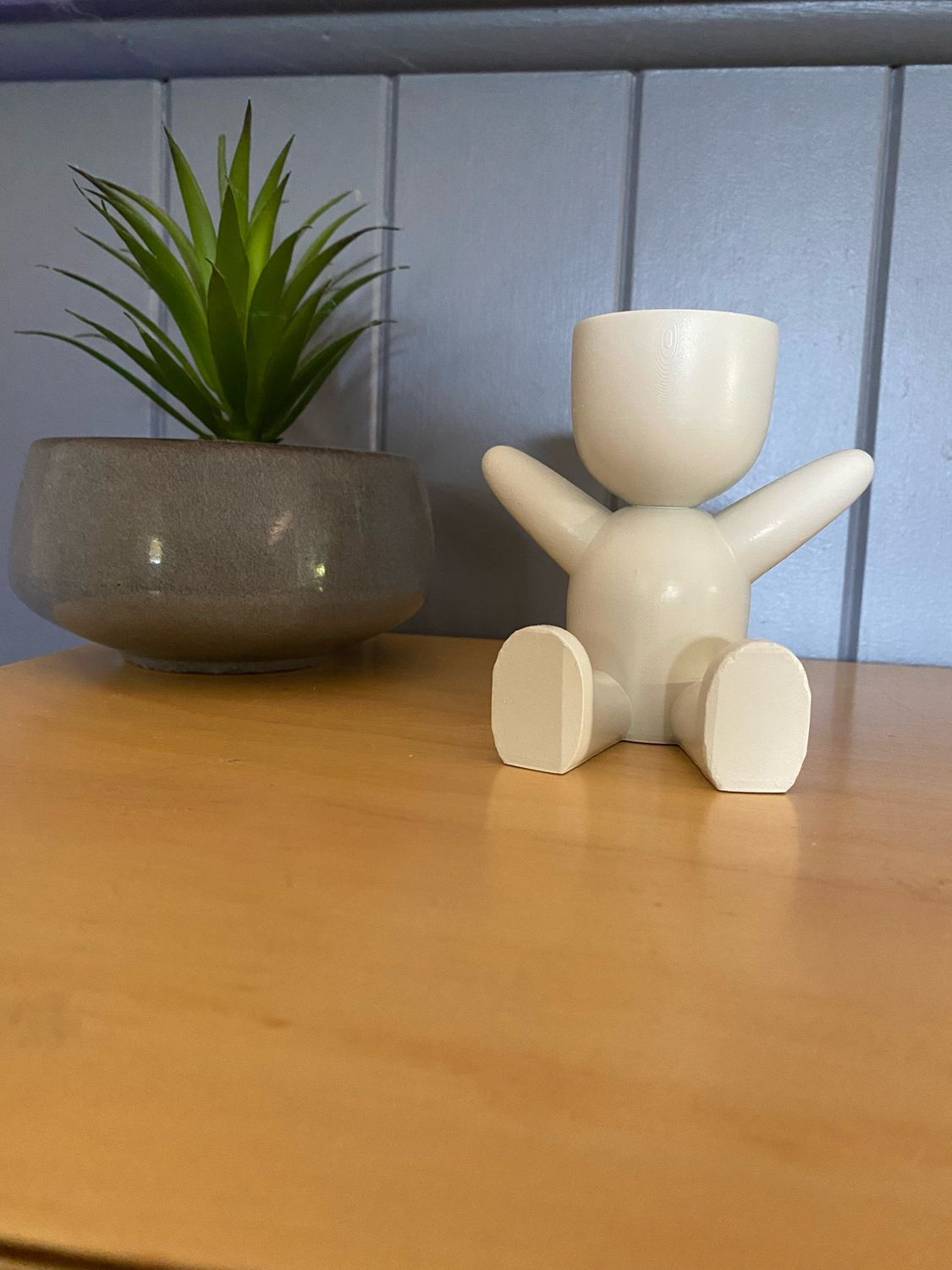 Sitting Boy Indoor Planter Pot