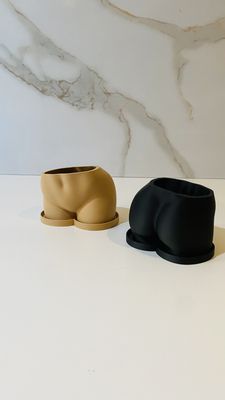 Nude Bum Indoor Planter Pot &amp; Drip Tray
