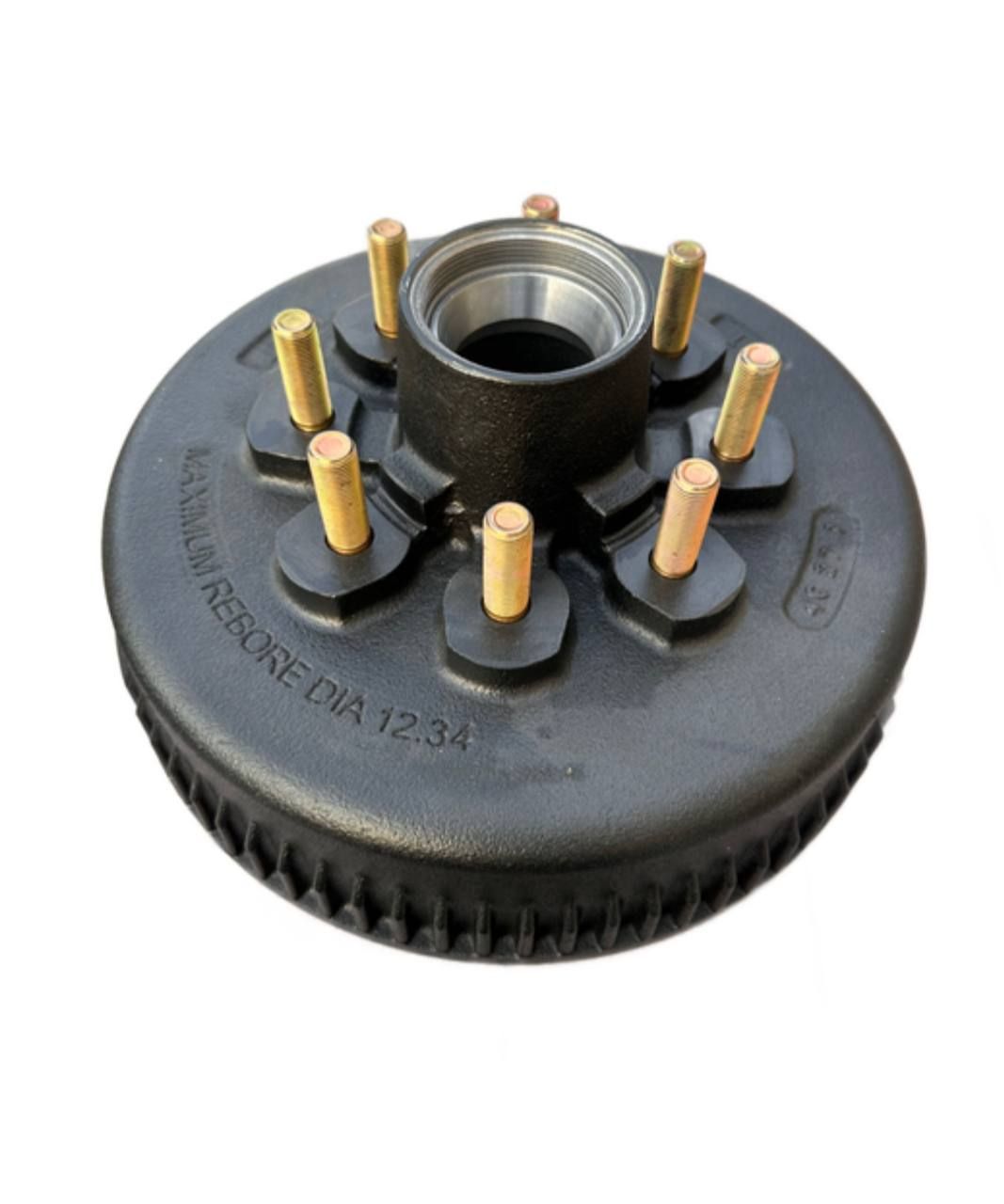 8k Trailer brake drum for 8,000-lb axles 2/5 inc