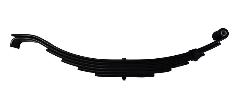 6-leaf slipper spring for 8,000-lb axles, 29-51/2&quot; free length, 2&quot; Width
